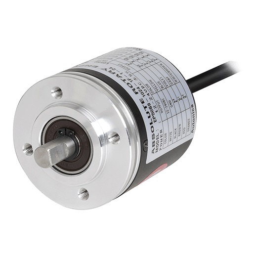 Bộ mã hóa vòng quay tuyệt đối 50mm, quay một vòng (Loại trục) Autonics EP50S8-256-2F-N-24 Bộ mã hóa vòng quay tuyệt đối 50mm, quay một vòng (Loại trục) Autonics EP50S8-256-2F-N-24